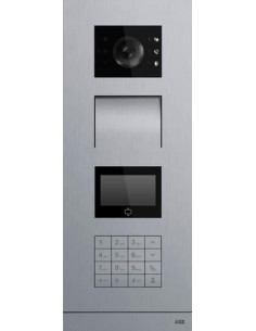 Platine De Rue À Défilement De Noms Rfic/Desfire Alu 2TMA210010A0053 ABB M21382K-A