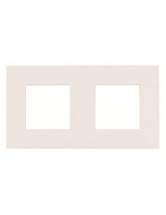 Zenit Plaque de Finition Basique 2X2 modules Blanche 2CLA227210N1102 ABB N2272.1BL
