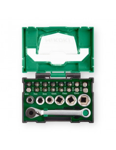 COFFRET D'EMBOUTS ET DOUILLES (24 PCS) HIKOKI 40030020