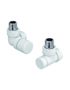 Robinetterie thermostatisable équerre angle 1 2'' -rad tête angleD Kit I bl ACOVA 991531