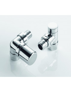 Robinetterie thermostatisable équerre angle 1 2'' -rad tête angleD Kit I chr ACOVA 991538