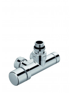 Robinetterie monopoint thermostatisable coudée 1 2'' tête gauche Kit M chromé ACOVA 991568