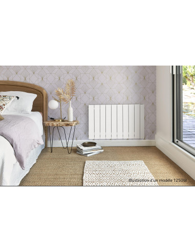 Atoll EL Boîtier digital Blanc RAL 9010 1250W H 575 mm L 797 mm ACOVA TAXN-125-079/CF