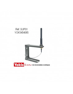 SUPPORT POUR ANTENNE FIXATION VERTICALE OU HORIZONTALE YOKIS SUP01 5454085