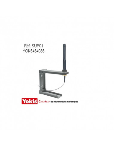 SUPPORT POUR ANTENNE FIXATION VERTICALE OU HORIZONTALE YOKIS SUP01 5454085