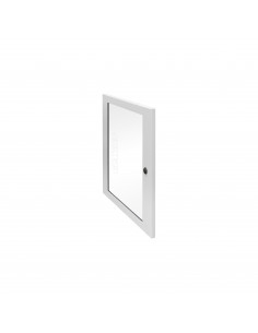 GLASS DOOR FOR 6U WALL CABINET GEWISS GW38590