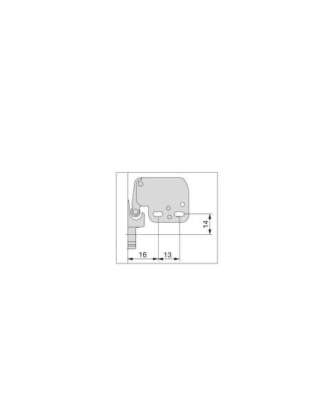 Fermeture Fast Latch pour meubles EMUCA 1275415