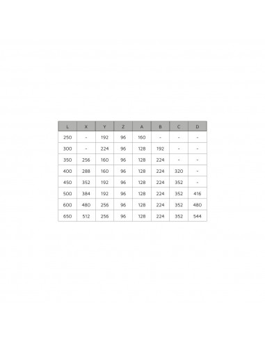 Paire de coulisses a billes pour tiroirs à sortie totale, hauteur 45 mm EMUCA 3043205
