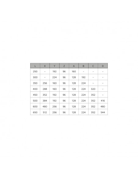 Paire de coulisses a billes pour tiroirs à sortie totale, hauteur 45 mm EMUCA 4177205