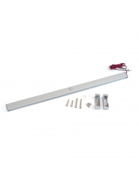 Barre de penderie pour armoire Polux avec lumière LED avec détecteur de mouvement (12V DC) EMUCA 5074562