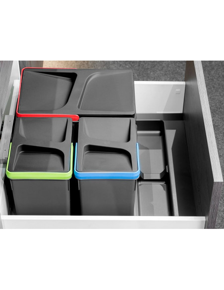Base Recycle pour poubelles pour tiroir de cuisine EMUCA 8197223