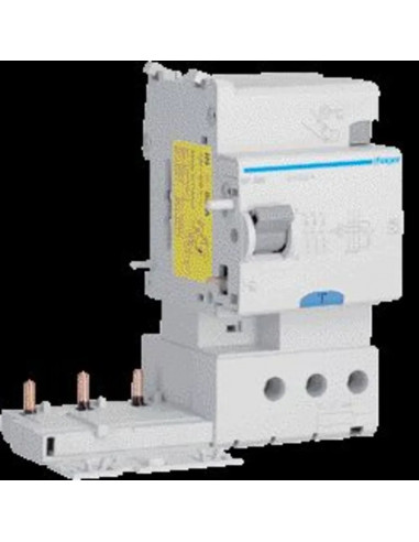 Bloc différentiel 3P 63A 300mA type AC 50/60Hz HAGER BF366