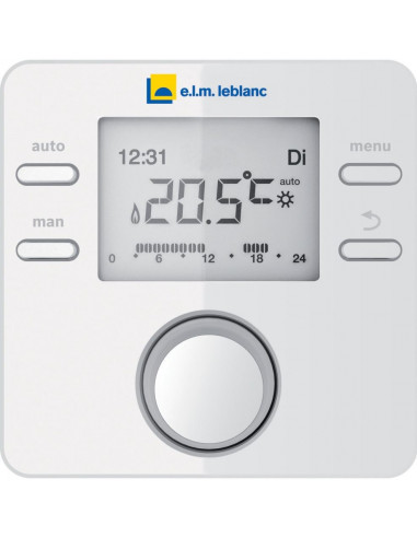 Régulateur programmable sans fil avec comptage d'énergie NSC RF ELM LEBLANC 7716780374