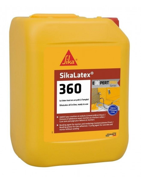 Additif SikaLatex-360 pour mortiers et enduits bidon de 20 litres SIKA 579686