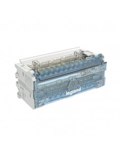 Répartiteur modulaire à barreaux étagés bipolaire 40A 12 départs 6 modules LEGRAND 400400 2