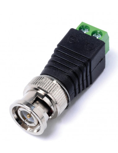 Adaptateur de connexion pour coaxial type KX6 sur bornier à vis AIPHONE BNCVIS 200091