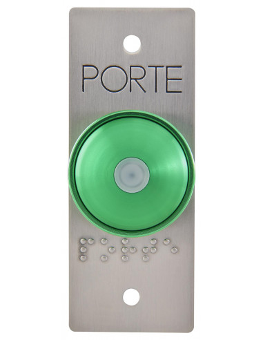 Bouton poussoir de sortie à double sécurités no/nf accessibilité BPLA AIPHONE 120901