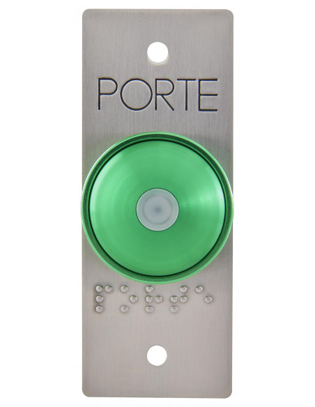 Bouton poussoir de sortie à double sécurités no/nf accessibilité BPLA AIPHONE 120901