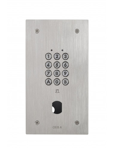 Badge HEXACT type porte clé Noir HECV2N AIPHONE 120191