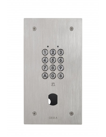 Badge HEXACT type porte clé Noir HECV2N AIPHONE 120191