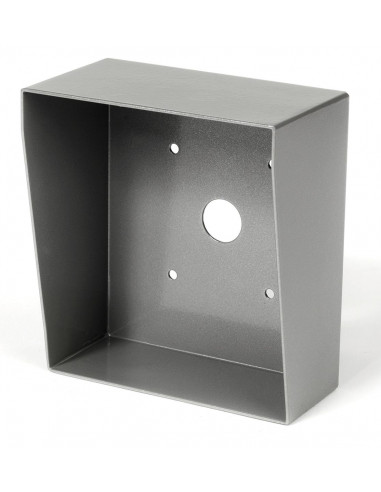 Cadre saillie inox avec visiere pour ISSS2G et IEJA/LEDA AIPHONE CISSS2G 200526