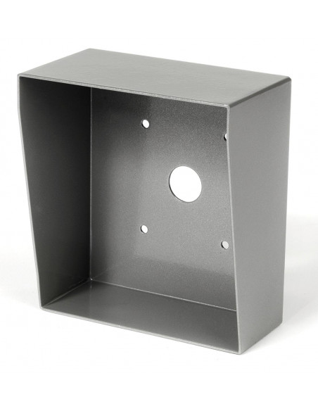 Cadre saillie inox avec visiere pour ISSS2G et IEJA/LEDA AIPHONE CISSS2G 200526