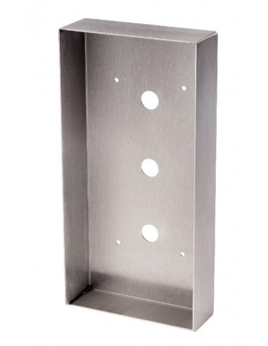 Cadre saillie inox avec visiere pour JMDVFL AIPHONE CSJMDVFL 130306