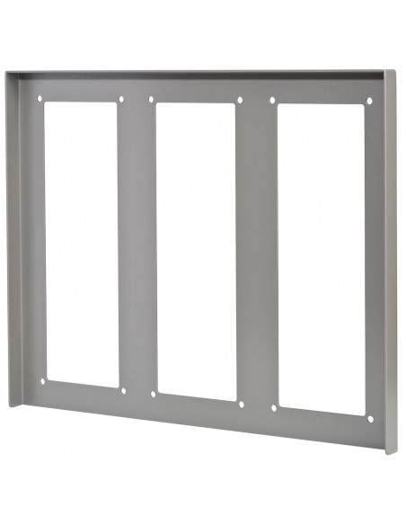 Visiere aluminium gamme GT pour 3 x GF3F AIPHONE GT303H 200092