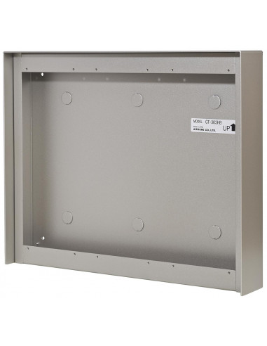 Cadre saillie aluminium avec visiere 3 x3 modules p/GT AIPHONE GT303HB 200084