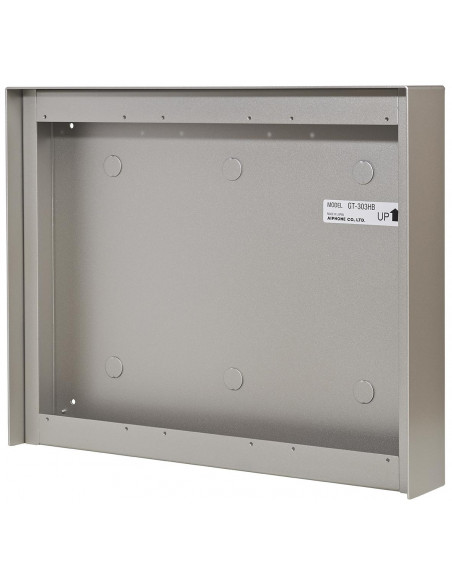Cadre saillie aluminium avec visiere 3 x3 modules p/GT AIPHONE GT303HB 200084