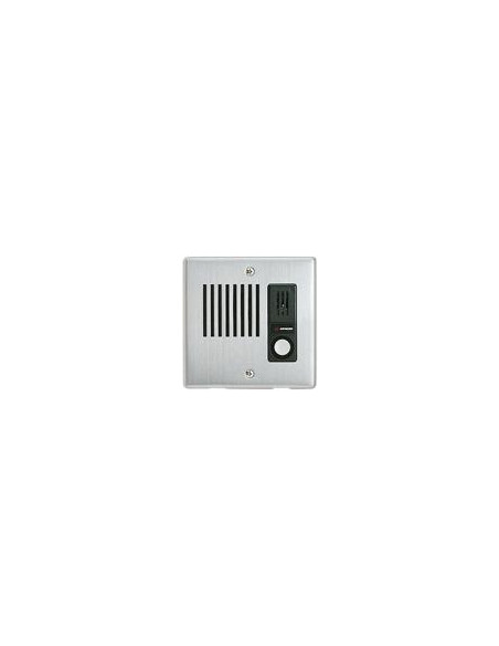 Platine inoxydable encastrable avec un bouton AIPHONE IEJA 110161