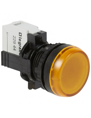 AUXILIAIRE DE COMMANDE ET DE SIGNALISATION COMPO VOYANT JAUNE + 230V LEGRAND 023794