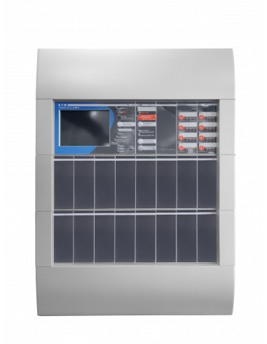 Centrale SENSEA.CM adressable avec UGA CMSI 8 lignes à Manque ou Emission Tension écran tactile NUGELEC NUG31830