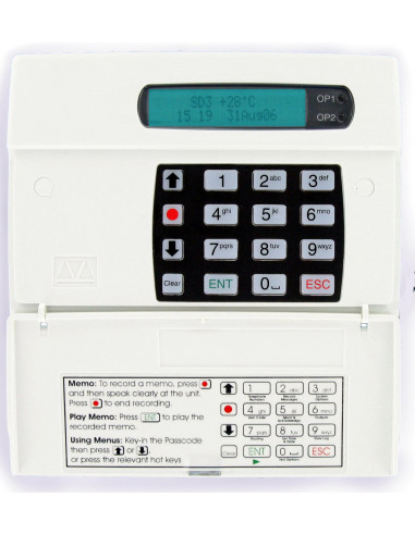 Transmetteur GSM-SMS-RTC 8 entrées 10 N° SCANTRONIC SD3
