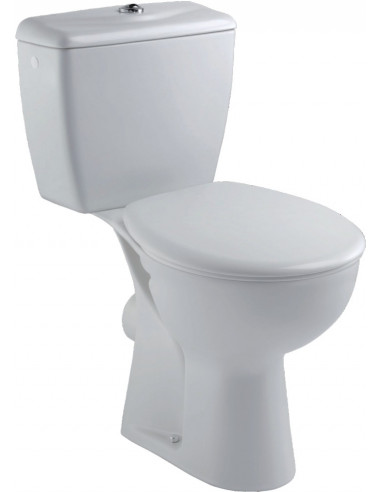 Pack WC EOLIA sortie horizontale 3/6L blanc JACOB DELAFON KOHLER E0403-00