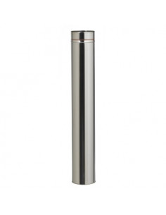 Tuyau rigide Inox 304 diamètre 180mm Longueur 330 mm Tous combustibles TI180 TOLERIE EMAILLERIE NANTAISE 633180 2