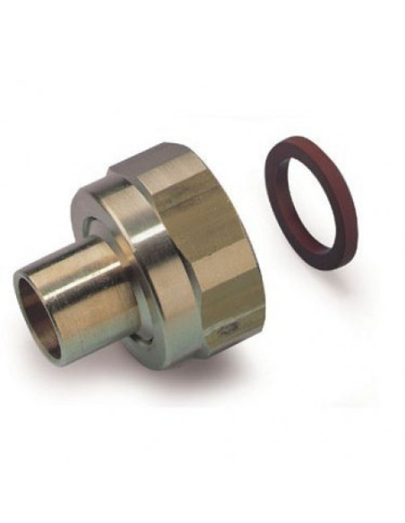 Raccord P45-41 2 piéces à écrou tournant à braser sur tube cuivre D12 NF CLESSE INDUSTRIES PP04512