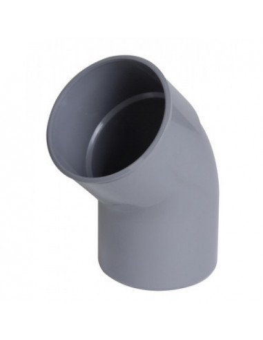 COUDE PVC MF 45° D63 CL4 NICOLL CL4