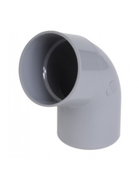 COUDE PVC MF 67°30 D50 CJ6 NICOLL CJ6