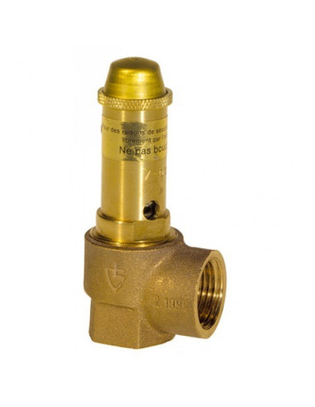 Soupape sécurité bronze sanitaire 1/2'' Thermador 10 bar THERMADOR S15GS10