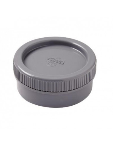 Tampon de visite avec bouchon PVC mâle-femelle diamètre 140mm NICOLL FY