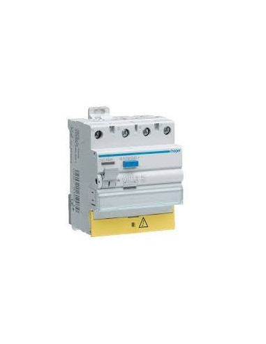 INTER DIFFERENTIEL 4P 25A. 30MA. TYPE AC -HAGER CDC825F