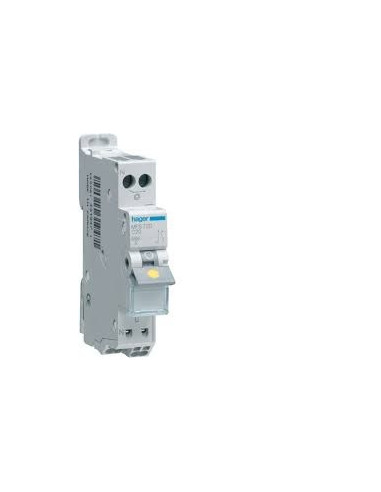 Disjoncteur modulaire 1P+N 3KA Courbe C 16A Connexion Automatique 1 Module HAGER MFS716 (431946)