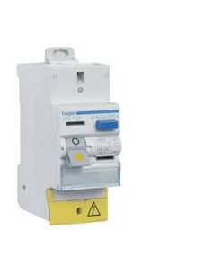 Interrupteur Différentiel 2 Pôles 63A 30MA Type A Bornes Décalées HAGER CDS765F