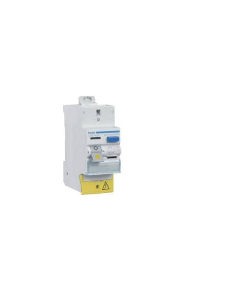 Interrupteur Différentiel 2 Pôles 63A 30MA Type A Bornes Décalées HAGER CDS765F