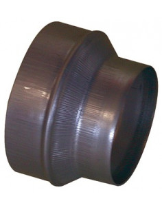 Réduction conique concentrique emboutie RCC galvanisé 125/80 mm ALDES 11093502