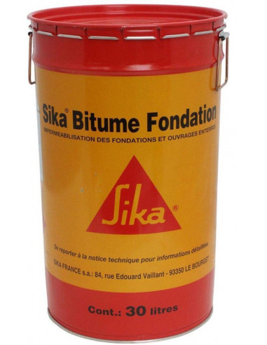 Bitume fondation 30L SIKA FRANCE 536