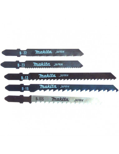 LAMES ASSORTIMENT 5 PIECES MAKITA A-86898