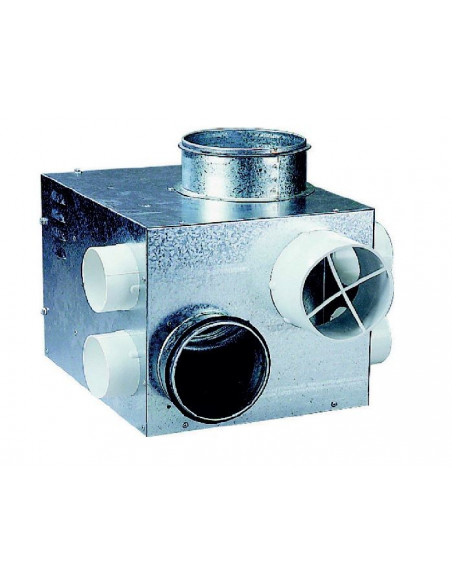 Caisson VMC GAZ pour extraction des produits de combustion d'une chaudière gaz S&P (UNELVENT) 603021