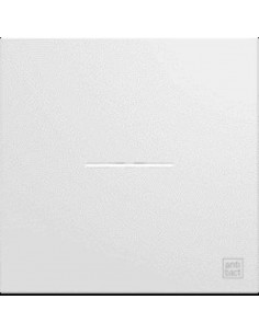 Enjoliveur inter ou BP voyant 2M gallery antibacterien HAGER WXD001H